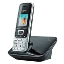 Gigaset Premium 100 Telefono DECT Identificatore di chiamata Nero, Argento [S30852H2605R111]