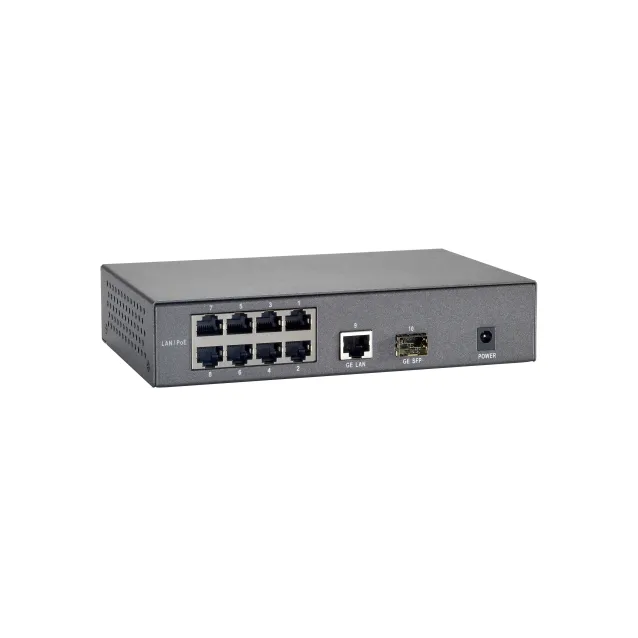 LevelOne FGP-1000W65 switch di rete Fast Ethernet (10/100) Supporto Power over (PoE) Grigio [FGP-1000W65]
