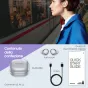 Cuffia con microfono Samsung Cuffie Auricolari Wireless Galaxy Buds Pro Phantom Silver [SM-R190NZSAEUD]