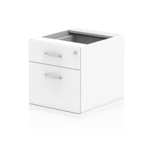 Dynamic I001642 cassettiera ufficio Bianco (Impulse 2 Drawer Fixed Pedestal White DD) [I001642]
