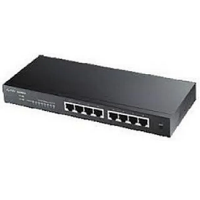 Switch di rete Zyxel GS1900-8 Gestito L2 Gigabit Ethernet (10/100/1000) Nero [GS1900-8-GB0101F]