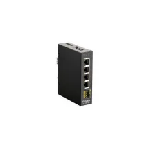 Switch di rete D-Link DIS‑100G‑5SW Non gestito L2 Gigabit Ethernet (10/100/1000) Nero [DIS-100G-5SW]