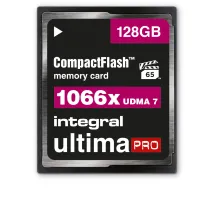 Integral INCF128G1066X memoria flash 128 GB CompactFlash (128GB COMPACT FLASH MEMORY CARD CF UDMA 7 VPG-65 UP TO R-160 W-135 1066X INTEGRAL) [INCF128G1066X]