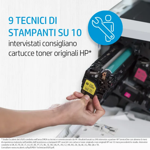 HP Cartuccia toner nero originale LaserJet 415X ad alta capacità (Toner Pro M454/M479 Black W2030X Black/7,500 Seiten) [W2030X]