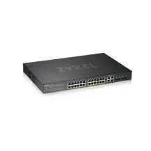Switch di rete Zyxel GS1920-48HPv2 Gestito L2/L3/L4 Gigabit Ethernet [10/100/1000] Supporto Power over [PoE] Nero (GS1920-48HPv2 50 Port Smart Managed PoE 44x Copper and 4x dual pers. hybrid mode standalone or NebulaFlex Cloud 375 Wat [GS192048HPV2-GB0101F]