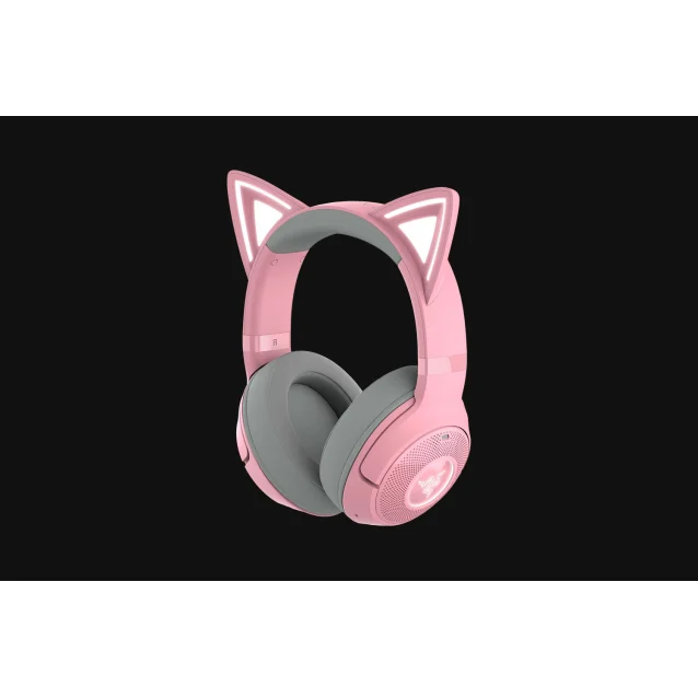 Cuffia con microfono Razer Kraken Kitty V2 BT Auricolare Wireless A Padiglione Giocare Bluetooth Rosa [RZ04-04860100-R3M1]