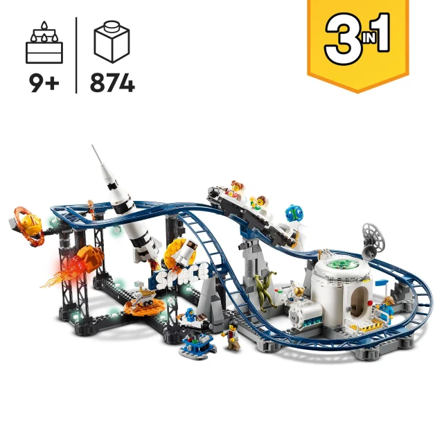 LEGO Montagne Russe spaziali [31142]