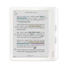 Lettore eBook Rakuten Kobo Libra Colour lettore e-book Touch screen 32 GB Wi-Fi Bianco [N428-KU-WH-K-CK]