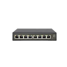LevelOne GES-2108P switch di rete Gestito L2 Gigabit Ethernet (10/100/1000) Supporto Power over (PoE) Nero [GES-2108P]