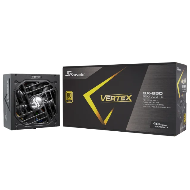 Seasonic VERTEX GX-850 alimentatore per computer 850 W 20+4 pin ATX Nero [VERTEX-GX-850]