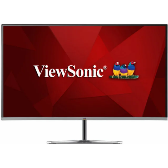 Viewsonic VX Series VX2776-SMH LED display 68,6 cm [27] 1920 x 1080 Pixel Full HD Argento (Viewsonic 27 Inch IPS Frameless Monitor, HD, 100Hz, 4ms, VGA, 2xHDMI, Int PSU, VESA, Chrome Stand, Speakers) [VX2776-SMH]