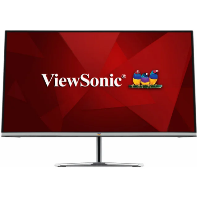 Viewsonic VX Series VX2776-SMH LED display 68,6 cm [27] 1920 x 1080 Pixel Full HD Argento (Viewsonic 27 Inch IPS Frameless Monitor, HD, 100Hz, 4ms, VGA, 2xHDMI, Int PSU, VESA, Chrome Stand, Speakers) [VX2776-SMH]