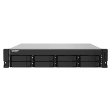Server NAS QNAP TS-832PXU-RP Armadio (2U) Collegamento ethernet LAN Nero AL324 [TS-832PXU-RP-4G]