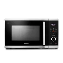 Forno a microonde MEDION MD 11499 Superficie piana Microonde combinato 25 L 900 W Nero, Stainless steel [50073421]