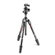 Manfrotto MKBFRTC4GT-BH treppiede Videocamera portatile 3 gamba/gambe Nero, Argento