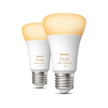 Philips by Signify Hue White ambiance 2 Lampadine Smart E27 75 W [929002468404]