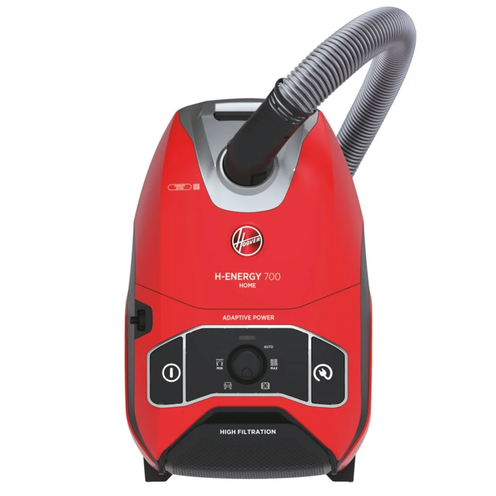 Bissell 4720M aspirapolvere a traino Senza sacchetto Nero, Senza sacchetto,  74,04 dB, Nero, Rosso