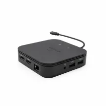 i-tec Thunderbolt 3 Travel Dock Dual 4K Display with Power Delivery 60W + Universal Charger 77 W [TB3TRAVELDOCKPD60W]