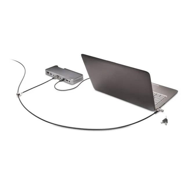 Kensington Doppio lucchetto per laptop con chiave MicroSaverÂ® 2.0 (Kensington K65048WW MicroSaver Twin Head Keyed Laptop Lock) [K65048WW]