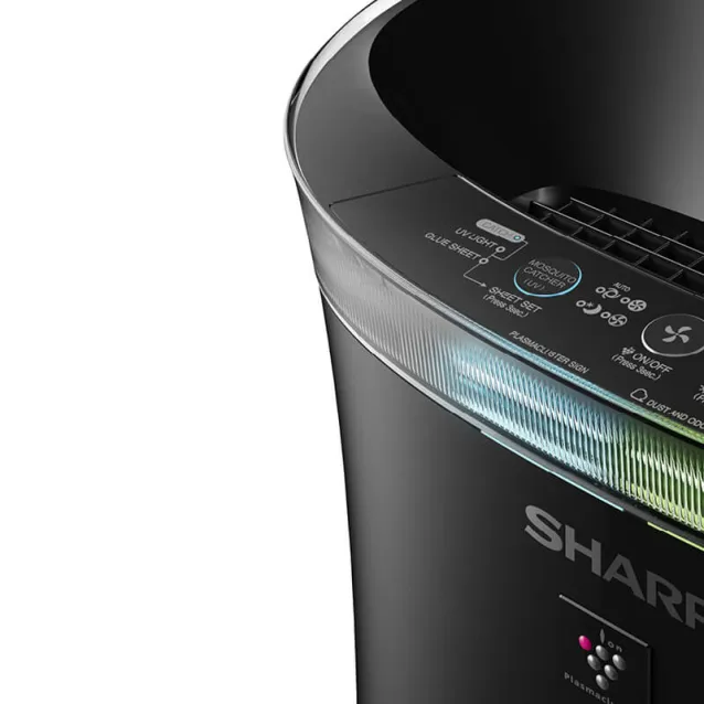 Sharp Home Appliances UA-PM50E-B purificatore 40 m² 51 dB W Nero [UA-PM50E-B]
