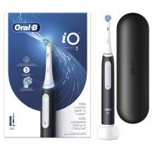 Oral-B Spazzolino Elettrico iO 3 Nero, 1 Testina [A00000001308]