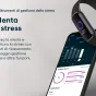 Rilevatore di attività Fitbit Luxe AMOLED Braccialetto per rilevamento Nero, Grafite