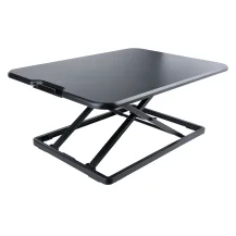 StarTech.com Standing Desk per Notebook - Convertitore Scrivania Regolabile in Altezza da 4,5 a 40cm Postazione Smart Working Sit-Stand Ergonomica Supporta fino 8kg [LAPTOP-SIT-STAND]