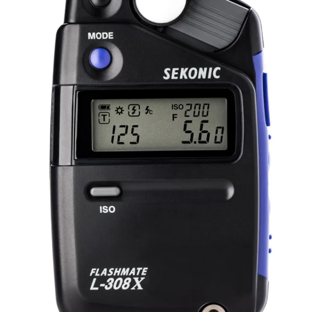 Sekonic L-308X esposimetro Nero, Blu [JE61 - L-308X]