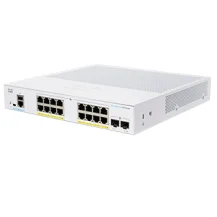 Cisco CBS350-16FP-2G-EU switch di rete Gestito L2/L3 Gigabit Ethernet (10/100/1000) Argento [CBS350-16FP-2G-EU]