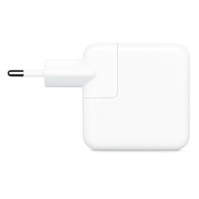 Apple MW2K3ZM/A Caricabatterie per dispositivi mobili Universale Bianco AC Interno (35W DUAL USB-C POWER ADAPTER - .) [MW2K3ZM/A]