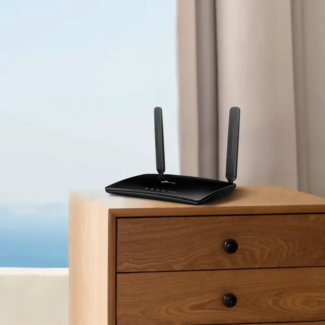 TP-Link TL-MR6400 router wireless Fast Ethernet Banda singola (2.4 GHz) 4G Nero [TL-MR6400 V4]