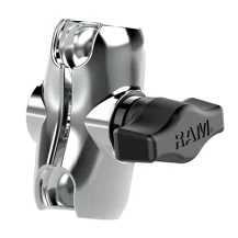 RAM Mounts CHROME DBL SOCKT ARM - B BALL A LENGTH Warranty: 1188M [RAM-B-201-ACHU]