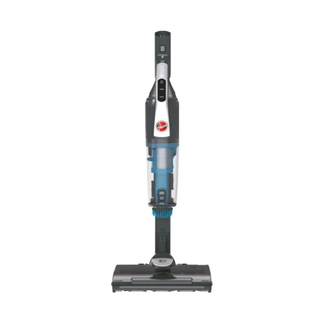 Hoover HF500 HF522STP 011 Aspirapolvere Senza Filo, Senza Sacco, 0,45 L,  Autonomia 45 Min, Spazzola Antigroviglio, Mini Turbo Spazzola Animali, Blu