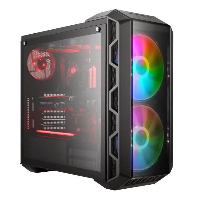 Case PC Cooler Master MasterCase H500 ARGB Midi Tower Grigio [MCM-H500-IGNN-S01]