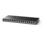 Switch di rete TP-Link TL-SG116E Non gestito L2 Gigabit Ethernet (10/100/1000) Nero [TL-SG116E V1]