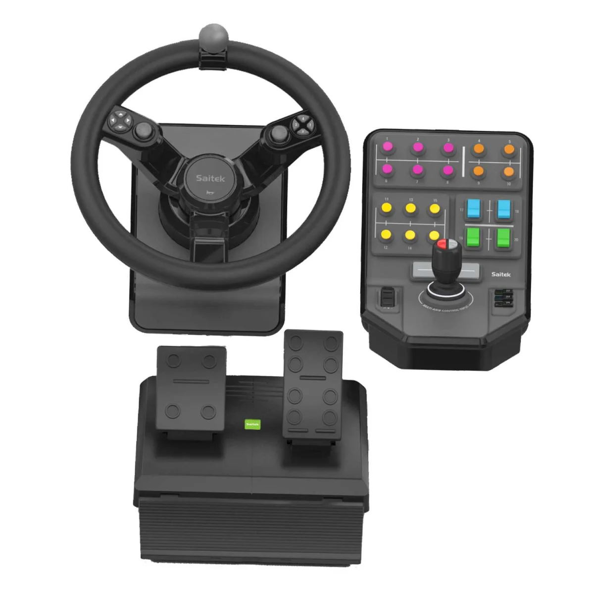 Sterzo + Pedali Logitech G Heavy Equipment Bundle Nero (USB 2.0): info e  prezzi