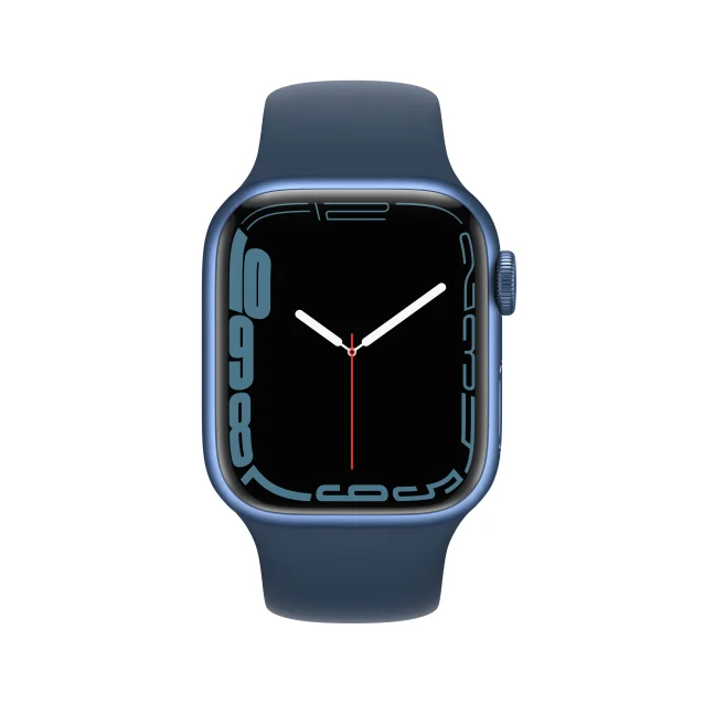 Smartwatch Apple Watch Series 7 OLED 41 mm Digitale Touch screen 4G Blu Wi-Fi GPS (satellitare) [MKHU3B/A]