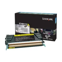 Lexmark X748H3YG cartuccia toner 1 pz Originale Giallo [X748H3YG]