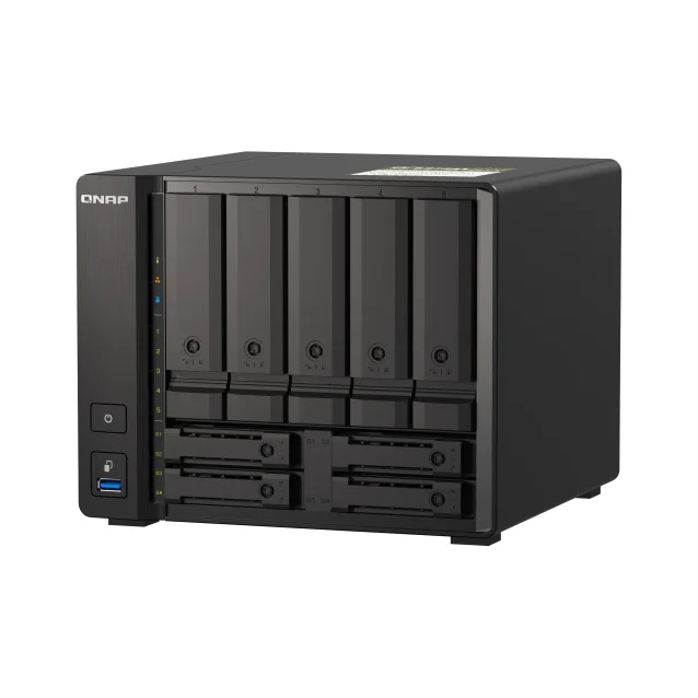 Server NAS QNAP TS-H973AX Tower Collegamento ethernet LAN Nero V1500B [TS-H973AX-32G]