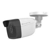 LevelOne GEMINI Fixed IP Network Camera, 2-Megapixel, H.265, 802.3af PoE, IR LEDs, Indoor/Outdoor