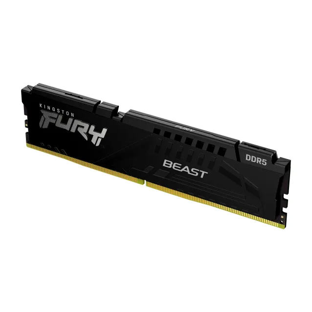 Memoria Kingston Technology FURY 16 GB 5200 MT/s DDR5 CL40 DIMM Beast Black [KF552C40BB-16]