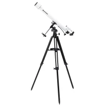 Telescopio Bresser Optics CLASSIC 60/900 EQ Rifrattore 338x Nero, Bianco [4660910]