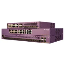 Switch di rete Extreme networks X440-G2-24P-10GE4 Gestito L2 Gigabit Ethernet (10/100/1000) Supporto Power over (PoE) Borgogna [16533]