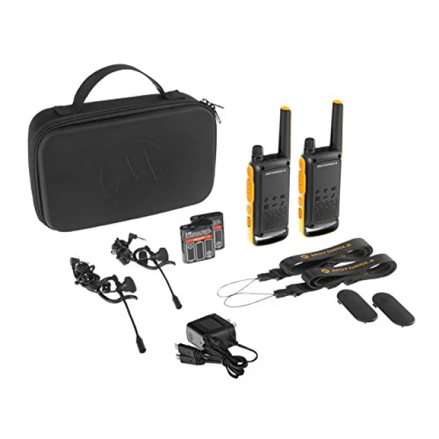 Motorola Talkabout T82 Extreme Twin Pack ricetrasmittente 16 canali Nero, Arancione [59T82EXPACK]