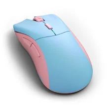 Glorious PC Gaming Race Model D Wireless PRO Optical Mouse Skyline Pink/Blue Forge [GLO- [GLO-MS-PDW-SKY-FORGE]