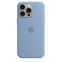 Custodia per smartphone Apple MT1Y3ZM/A custodia cellulare 17 cm [6.7] Cover Blu (IPHONE 15 PRO MAX SI CASE WINTER BLU) [MT1Y3ZM/A]