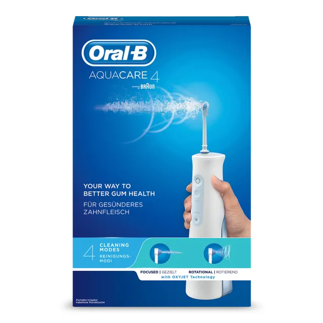 Oral-B Idropulsore Portatile Aquacare con Tecnologia Oxyjet [no]