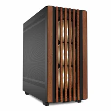 Case PC Sharkoon REBEL C70M RGB Full Tower Nero, Legno [4044951040179]