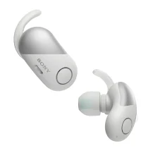 Cuffia con microfono Sony WFSP700NW cuffia e auricolare True Wireless Stereo (TWS) A clip, In-ear Musica Chiamate Bluetooth Bianco [WFSP700NW]