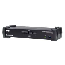 ATEN Switch USB 3.0 4K HDMI KVMP™ a 4 porte con Modalità mixer audio [CS1824-AT-G]